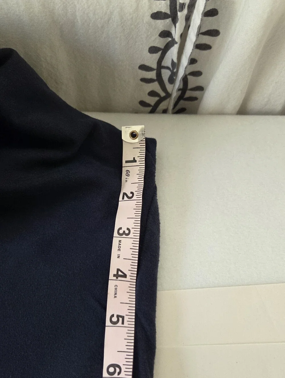 Mossimo Supply Co. Navy Blue Athletic Pants with Side Stripe Medium